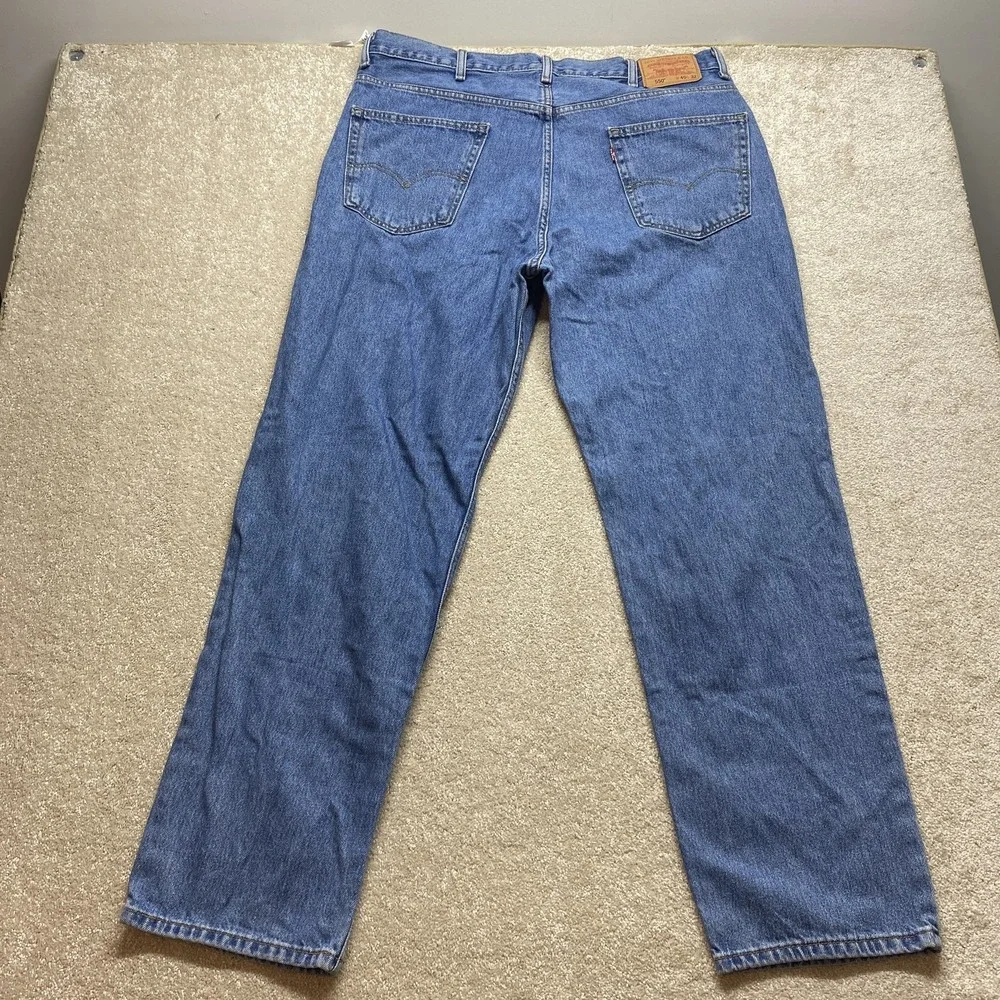 Levis‎ 550 Jeans Mens 40x32 Blue Relaxed Tapered Leg Denim Made Egypt Y2K